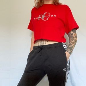 🖤 WASHINGTON D.C. GRAPHIC-T CROP TOP 🖤